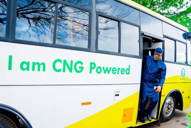 CNG Powered Buses lCredit: Nairametrics